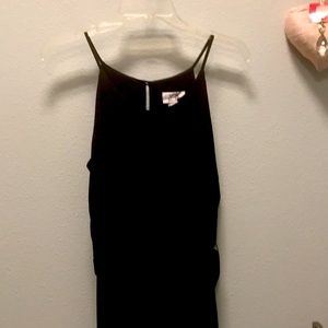 Black spaghetti jumpsuit